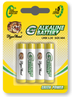 PILHAS ALCALINAS LR03 AAA G