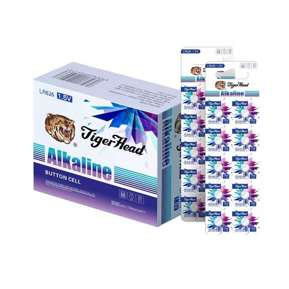 Baterias tipo bot&atilde;o de longa dura&ccedil;&atilde;o da Tiger Head Battery