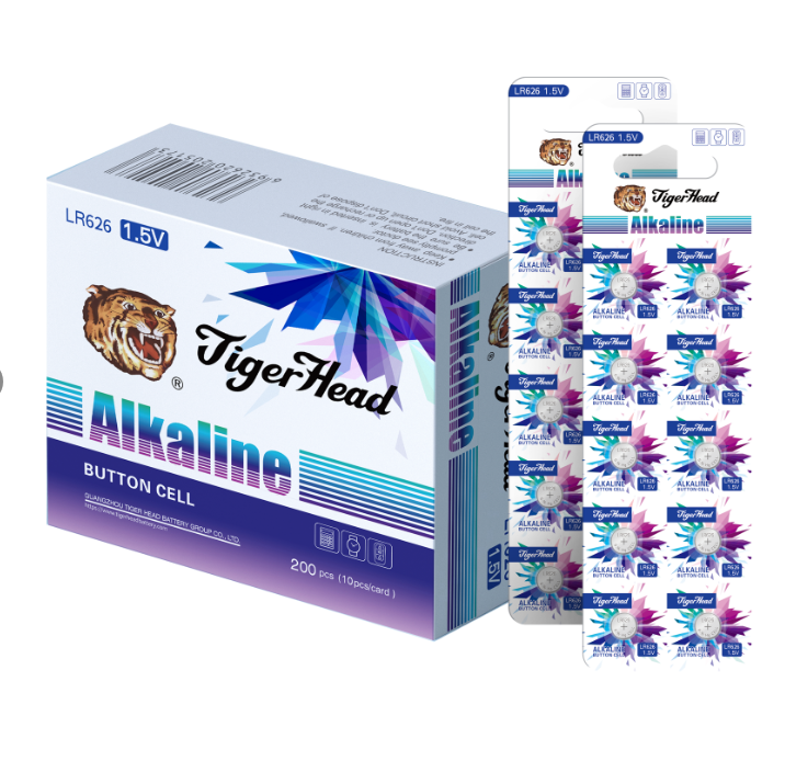 Melhor bateria tipo bot&atilde;o - Tiger Head